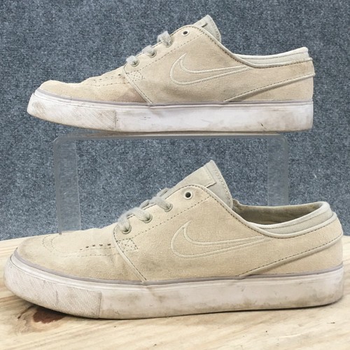 Nike Shoes Womens 6.5 Zoom Stefan Janoski Lace Up Low Sneakers AH4233100 White - Picture 2 of 10