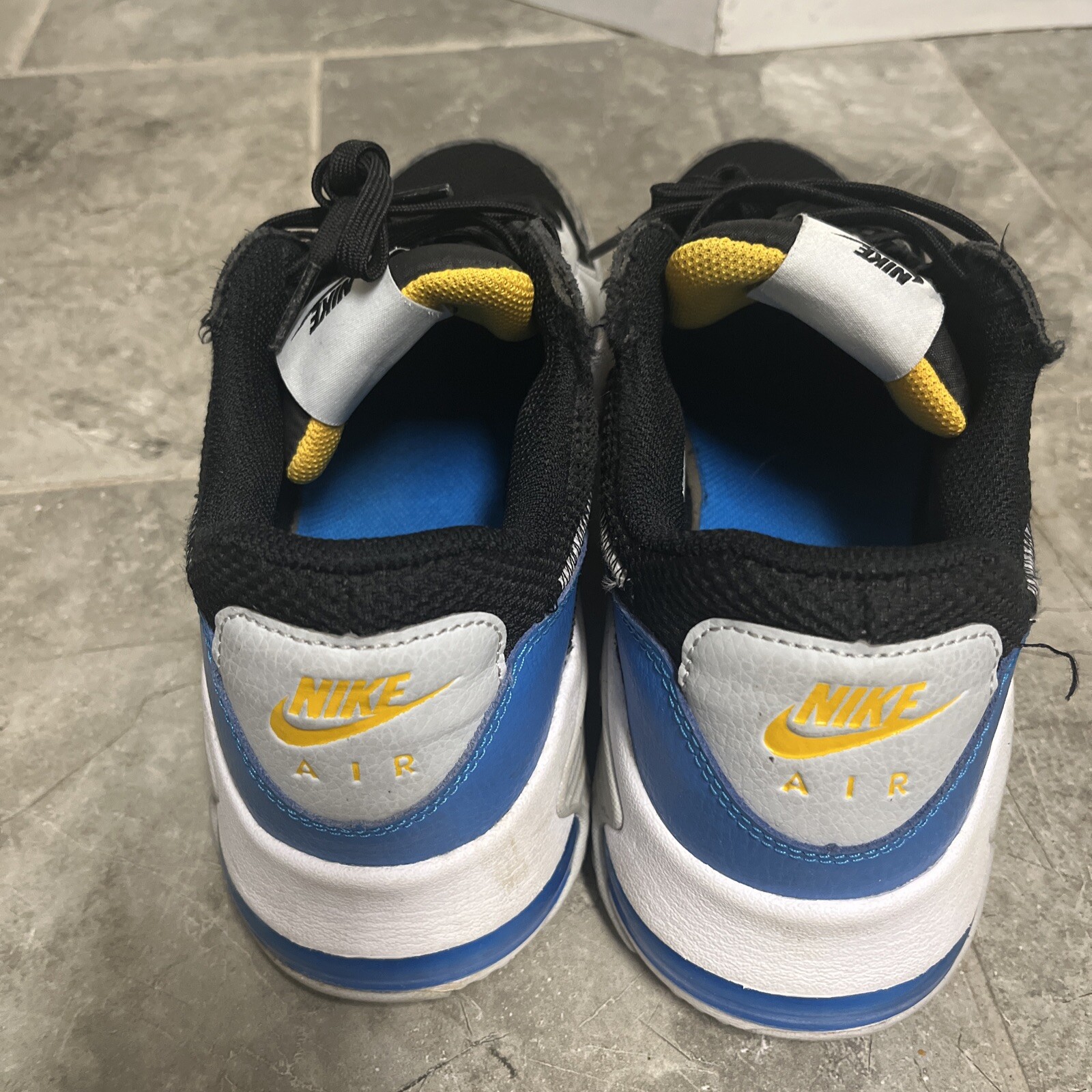 Nike Air Max Comfort Insole Black Grey Aqua Yellow