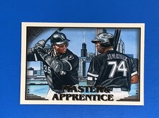 2019 Topps Gallery Master and Apprentice Eloy Jimenez / Frank Thomas #MATJ