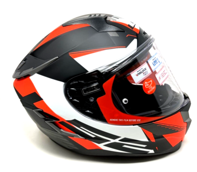 LS2 Challenger HPFC FF327 Squadron Matt Fluo Orange Motorcycle