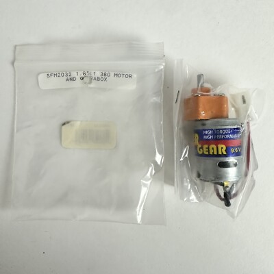 SF Super Flying Model Super Gear 1.85:1 380 Motor #2032 SFM2032 NEW NOS