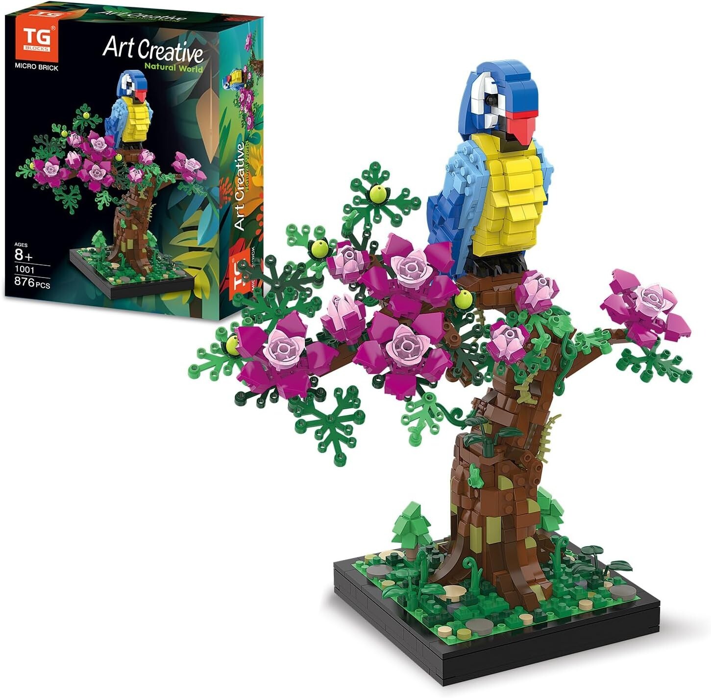 LEGO Icons Orchid Building Set with Flowers for Home Décor Gift