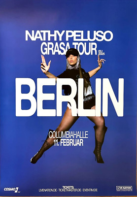 NATHY PELUSO 2025 BERLIN - orig. Concert Poster - Konzert Plakat - DIN A1