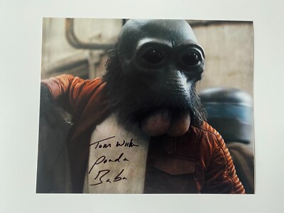 TOM WILTON In-Person signiertes Autogramm 20x25cm Star Wars