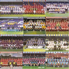 Magic Football Datei einzelne Mannschaftsbilder (vorgestanzte Löcher) - verschiedene Auswahl