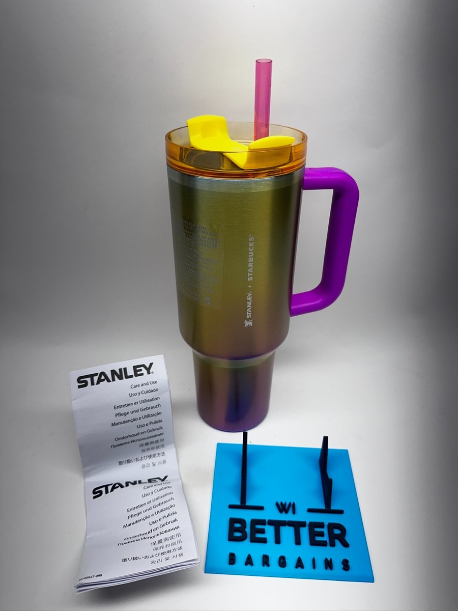 Starbucks Coffee - 専用　北米　スターバックス　タンブラー　オンブレ・パープルオイルスリック New Starbucks 2022 Purple Oil Slick 24oz Studded Cup Tumbler