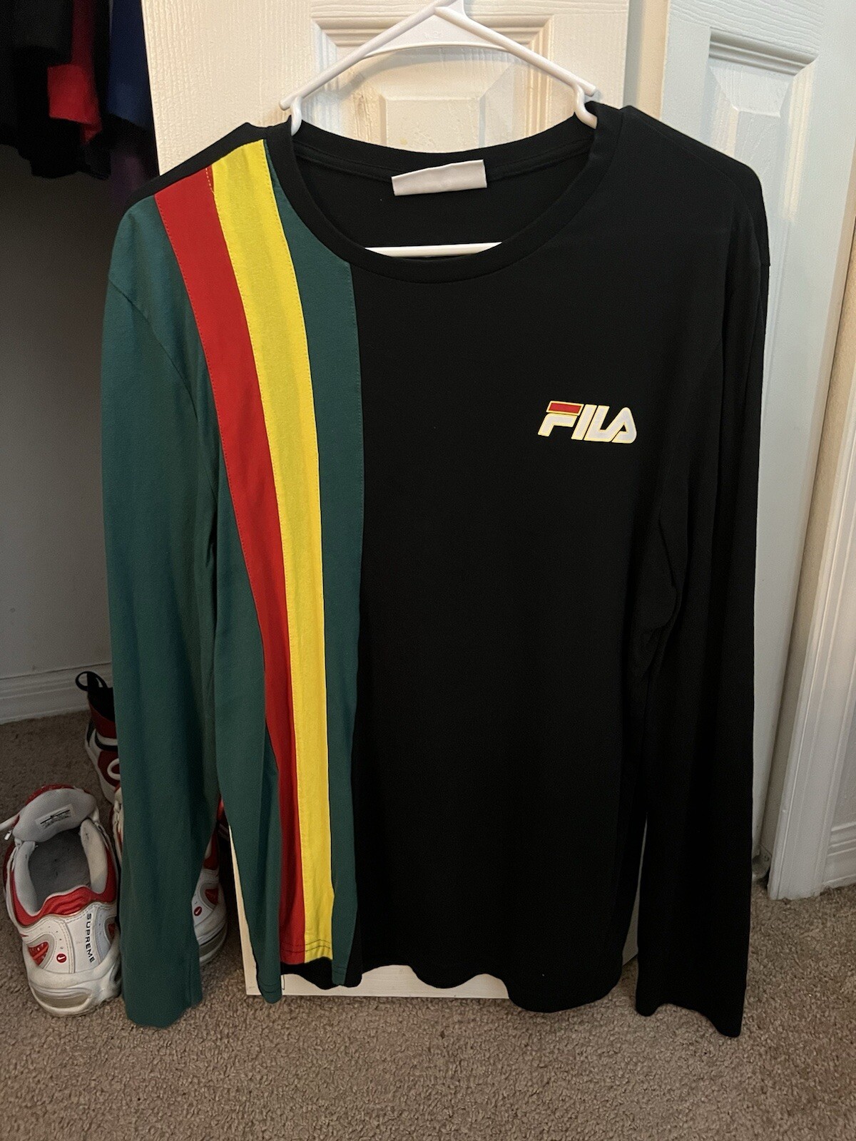 T shirt uomo Fila manica lunga colore Rasta