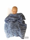 couverture bébé chinée en laine