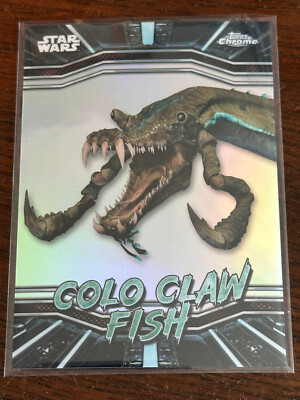 2025 Star Wars Topps Chrome Hyperspace Colo Claw BF-13 Bigger Fish Refractor