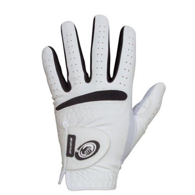 BIONIC Golf Glove Relaxed Grip GGDWRL RH (lefthand golfer) Blck/Wht Women's Lg eBay