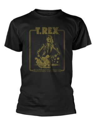 T. Rex Electric Warrior Black T-Shirt NEW OFFICIAL | eBay