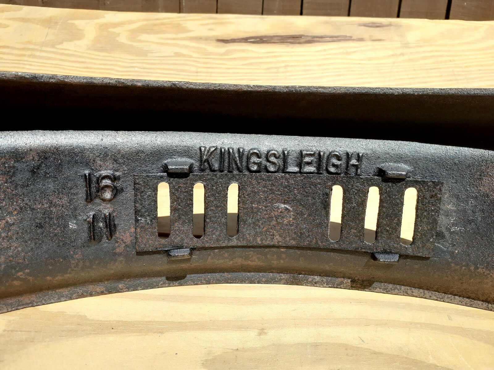 Vintage Iridescent Lustre Enamel Fire Ash Pan Cover Dampener Rare