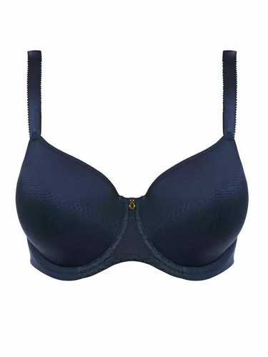 Fantasie Twilight Bra Size 32D Ink Blue Padded Spacer Full Cup T-Shirt 2541 New - Picture 6 of 12