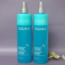 2 PACK  Revlon Equave Hydro Instant Detangling Conditioner 500ml / 16.4oz