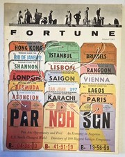 Vintage Fortune Magazine, August 1962, US Steel, Pan Am