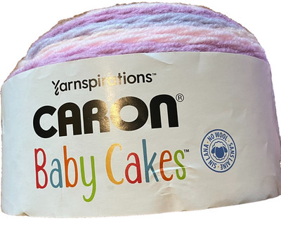 NEW Caron Baby Cakes Yarn Petals 3 Skeins