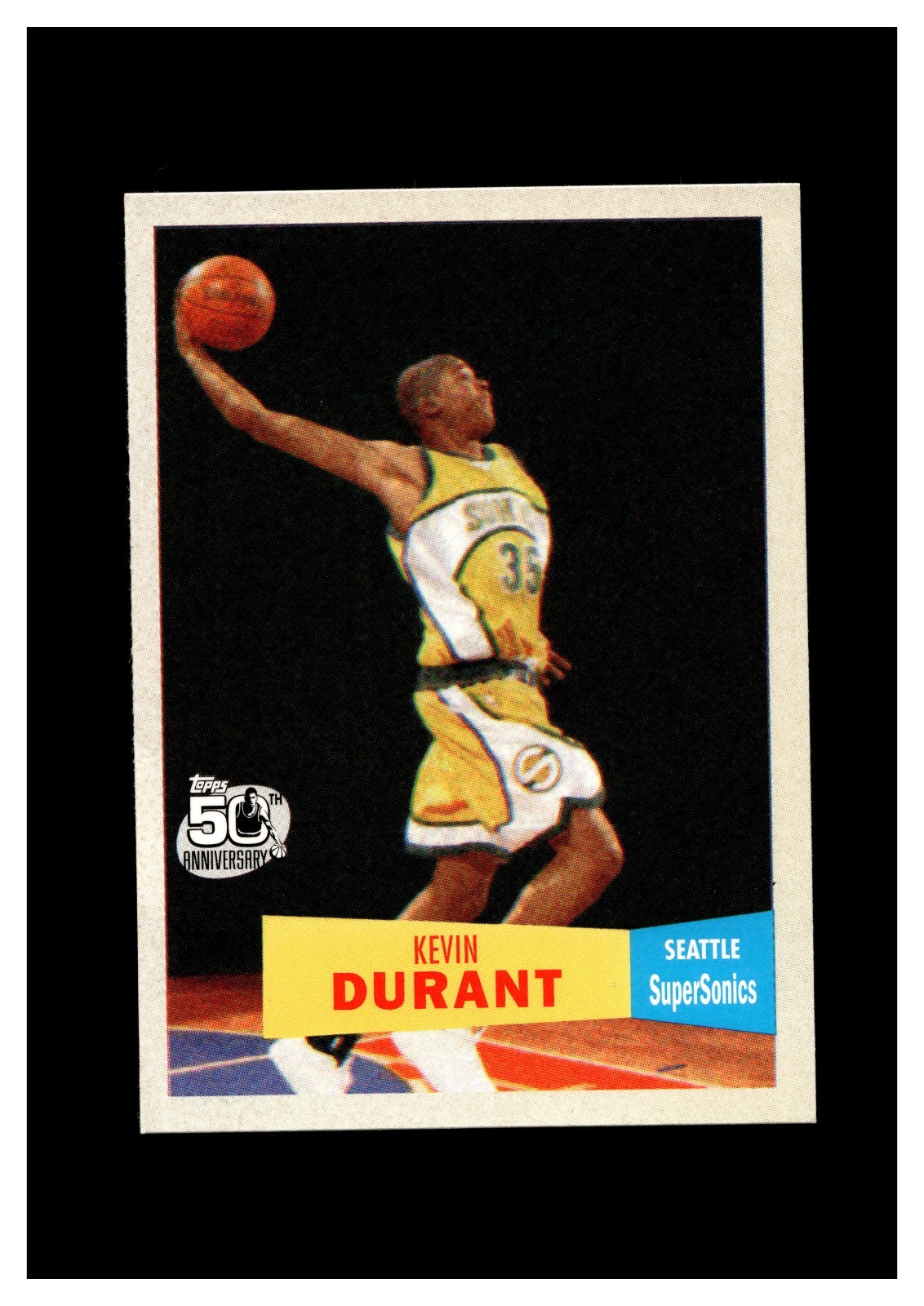 Kevin Durant 2007 Topps #112 1957-58 Variation Price Guide