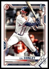 2021 Bowman Draft #BD-70 Cal Conley