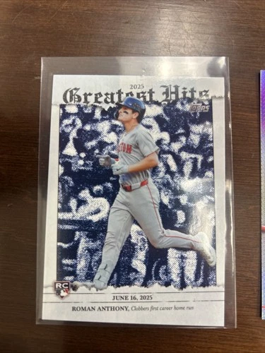 2025 Topps Roman Anthony Lot Of 3 Cards