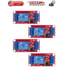 4pcs DC 5V Relay Module - 1 Channel Relay Switch Board with Optocoupler Isola...