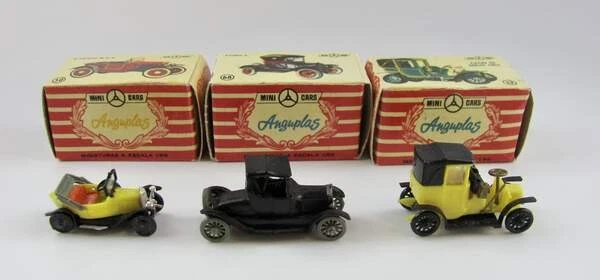 ANGUPLAS HO SCALE MINI CAR CITROEN #50, FORD T #68, FIACRE DE BERLIN #37 SPAIN - Image 2 of 4