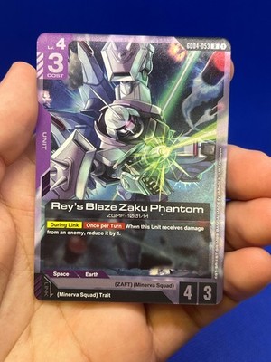 Gundam Card Game Phantom Aria Rey's Blaze Zaku Phantom GD04-053