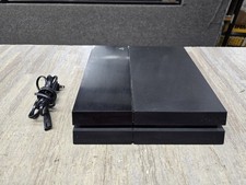 Sony PlayStation 4 PS4 500GB Gaming Console Black CUH-1001A Software 9.0 Tested