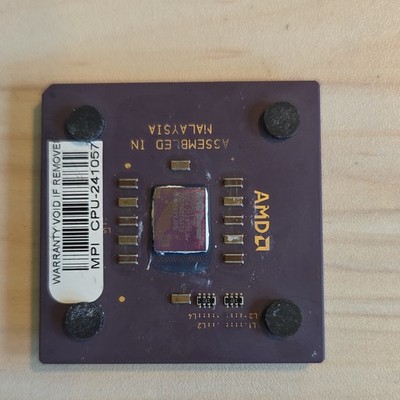 AMD K6-2 Athlon 350MHz Socket 7 CPU 100MHz Bus 64KB L2 1-Core AMD-K6-2