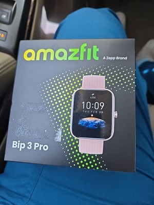 Amazfit Bip 3 Pro Smartwatch - Pink (A2171) - NEW 
