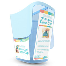 Shampoo Rinse Cup for Kids Baby Bath Pail Tear Free Baby Rinser Pail - Three