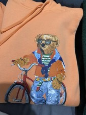 Ralph Lauren Polo Bear Hoodie Size Xlarge Men's