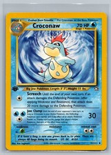 Croconaw (31) Neo Genesis #031/111 Uncommon 1st Edition MP Pokemon