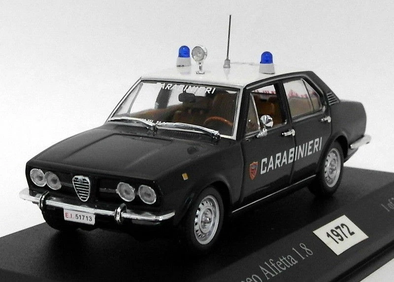 Minichamps 1/43 Scale 400 120290 - 1972 Alfa Romeo Aletta 1.8 - Carabinieri - Image 2 of 4