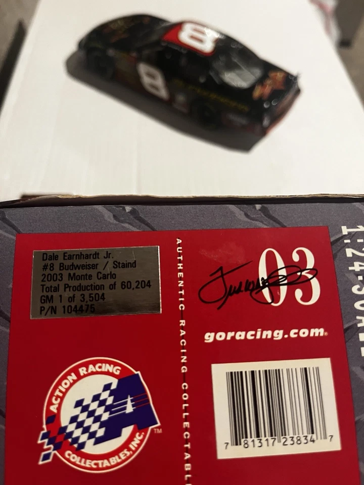 Dale Earnhardt Jr. 2003 Monte Carlo Budweiser / Staind - Image 4 of 4