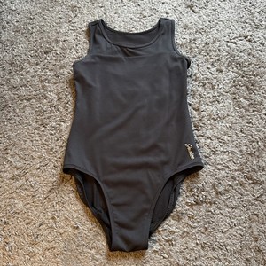 Justice Dance Leotard Scoop Neck black, sz L 12-14 y.o. - NEW!