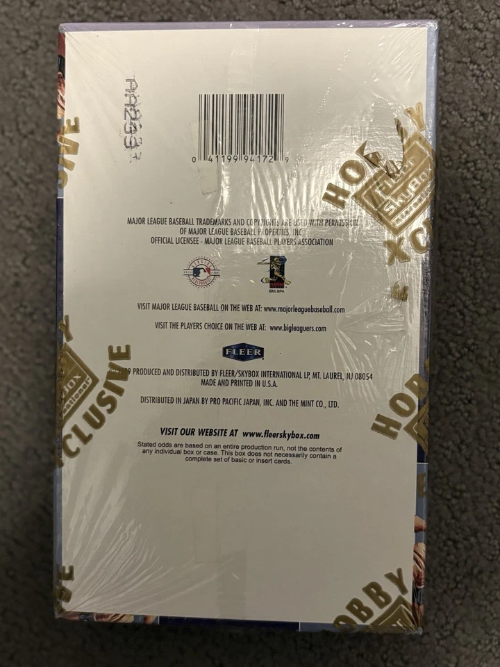 2000 Fleer Ultra MLB Trading Cards Factory Sealed Hobby Box Single Series 24pks - Image 3 of 4