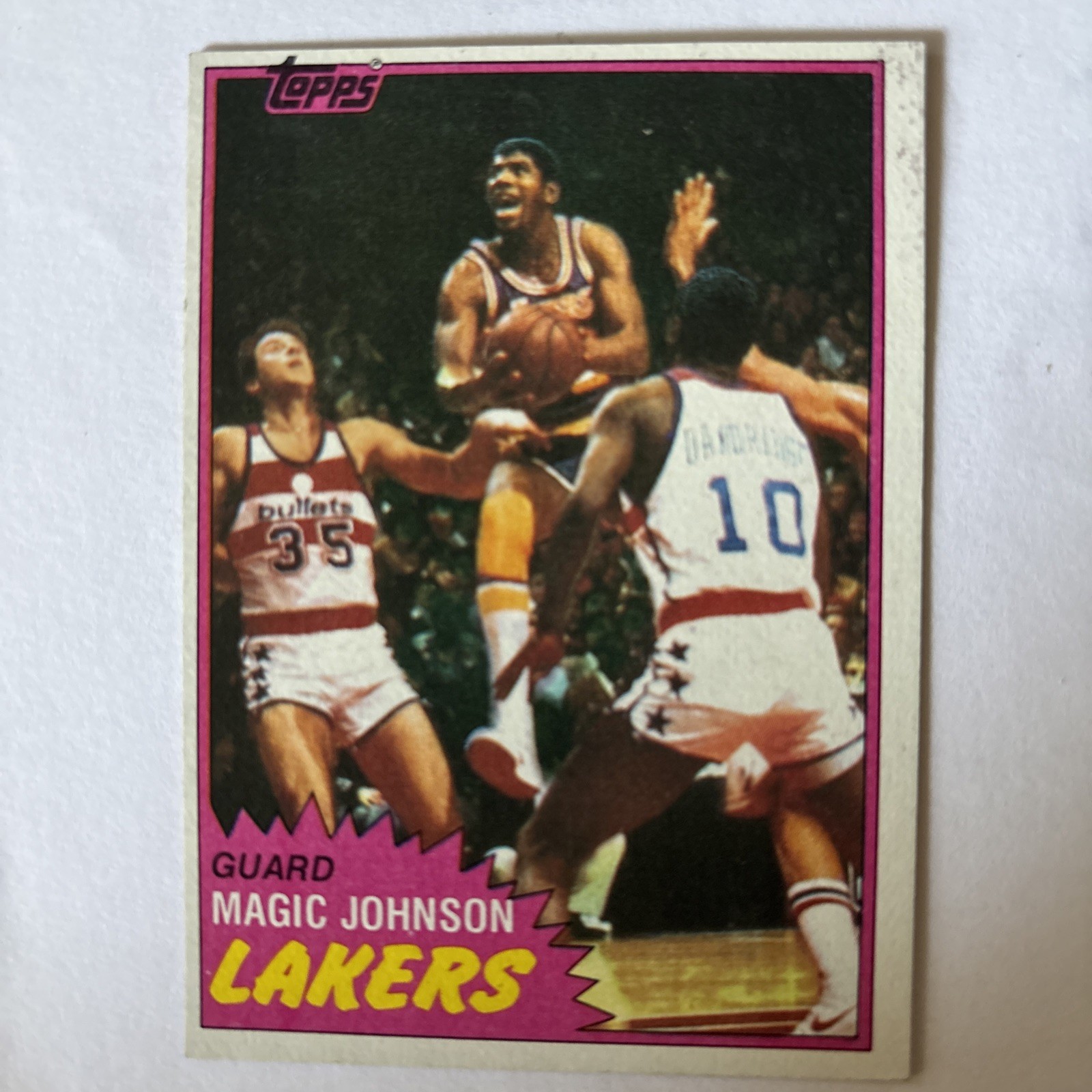 Magic Johnson 1981 Topps #21 Base Price Guide - Sports Card Investor