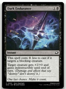 Dark Endurance #93 Edge of Eternities Common Instant