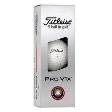 NEW Titleist Pro V1x RCT 2025 Golf Balls White - 1 Sleeve 3 Golf Balls 