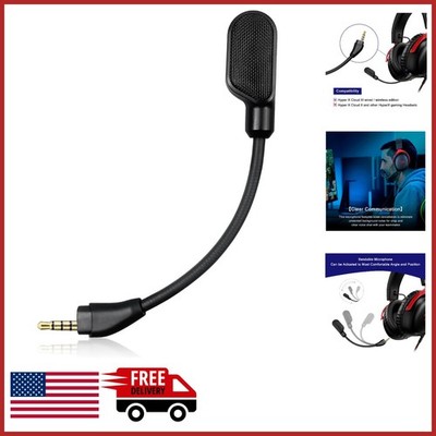 Replacement Microphone for HyperX Cloud III Gaming Headset with Mute Function