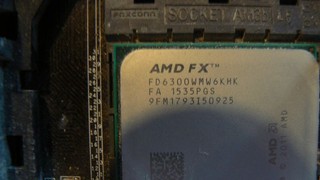AMD FX 6300 CPU 6 Core Cruical RAM DDR3 8GB Fan