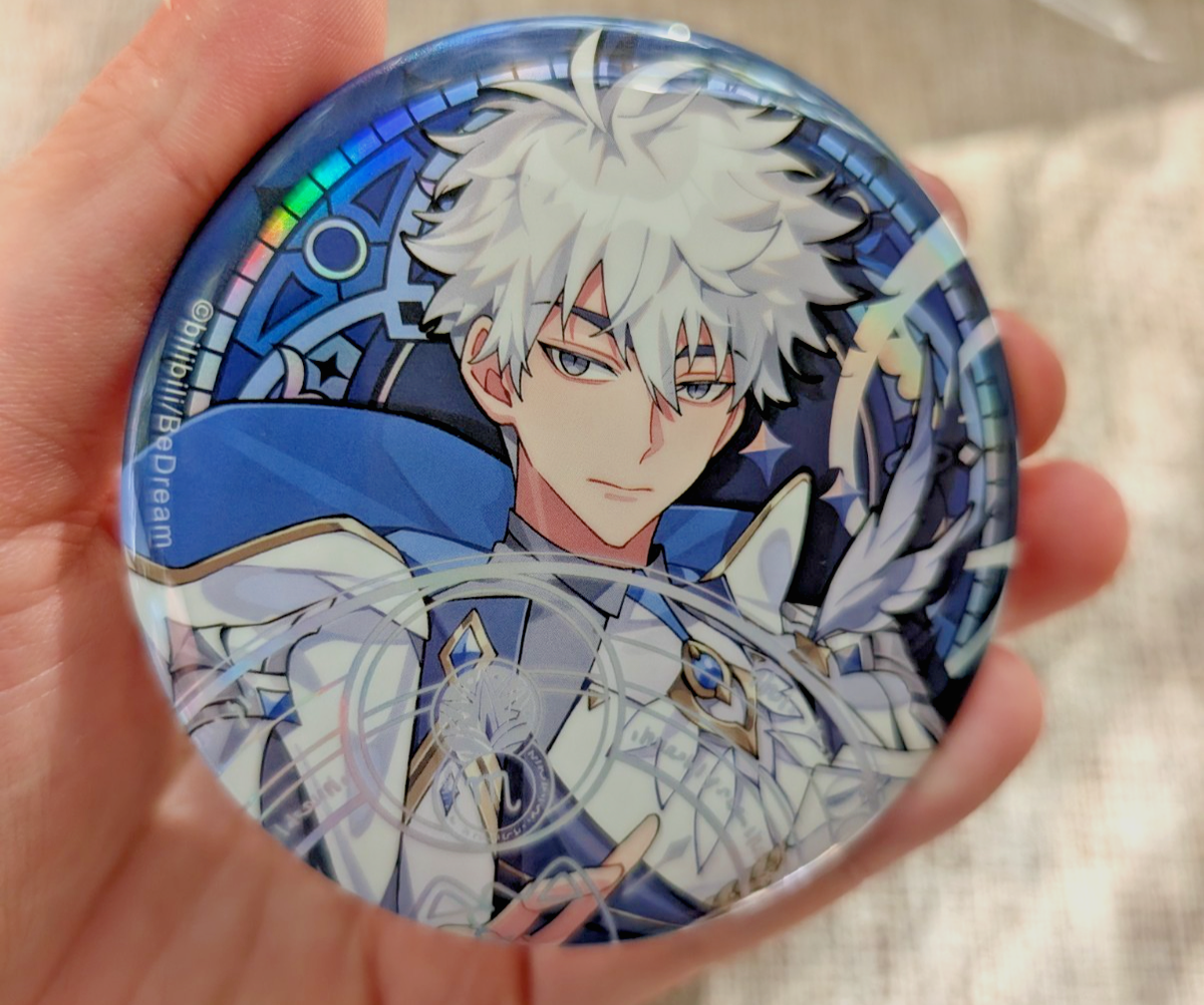 Official Link Click anime donghua MOD Map of Dreams 75 mm Badge