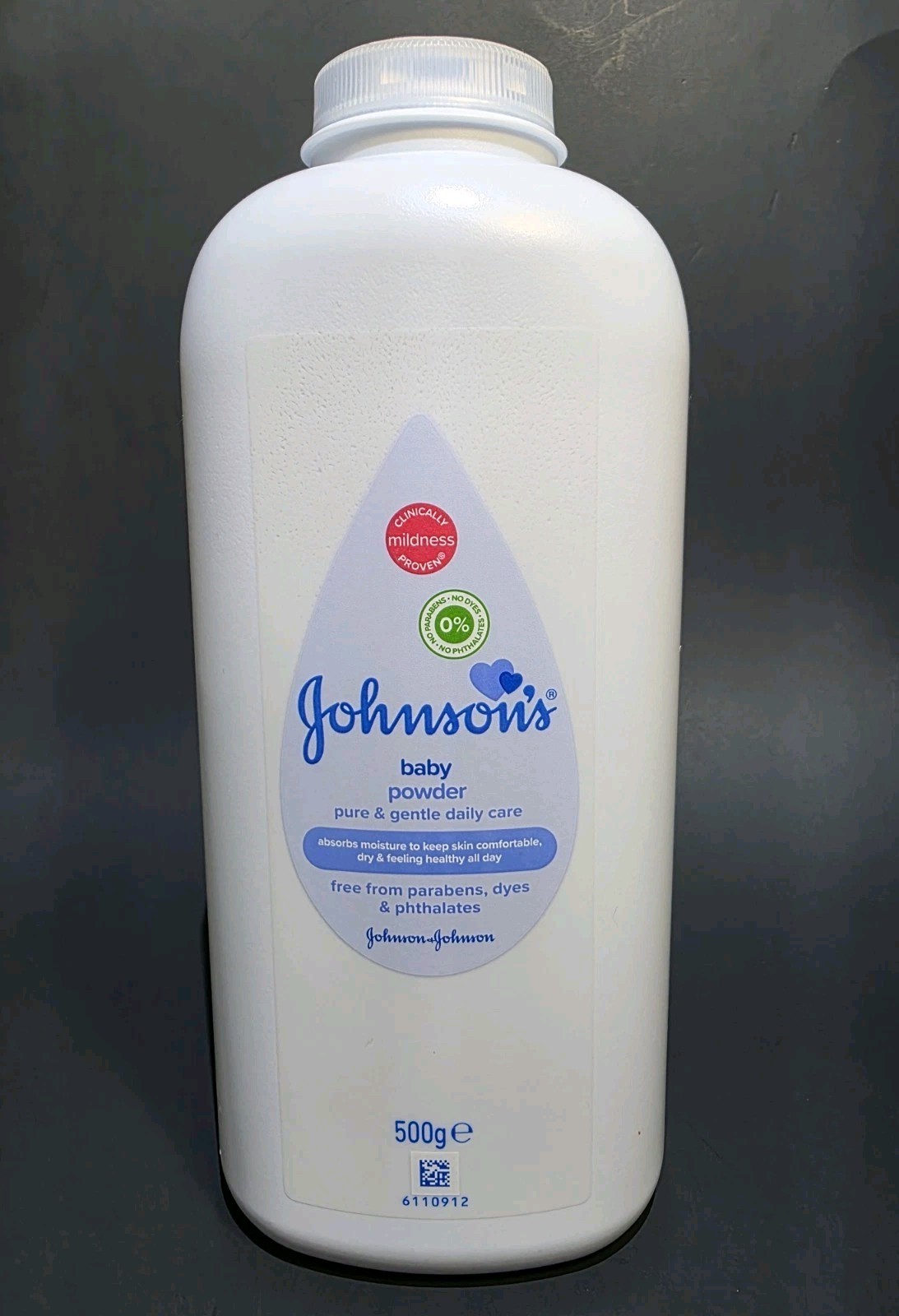 ( 1 ) Johnson’s Baby Powder Pure & Gentle  Talc ~ (500g) 17.6 oz.  Sealed.