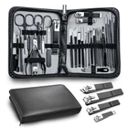 Manicure Kit Personal Care Mens Grooming Kit, 30 in 1 Professional Nails Kit Ped