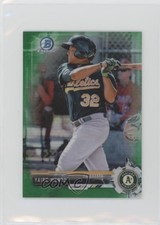 2017 Bowman Chrome Minis Prospects Green Refractor 63/99 Yairo Munoz #BCP203 3q5