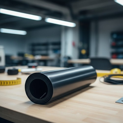 #ad High Quality Neoprene Rubber Roll 10 Inches Wide for Vibration and Noise Control $274.99