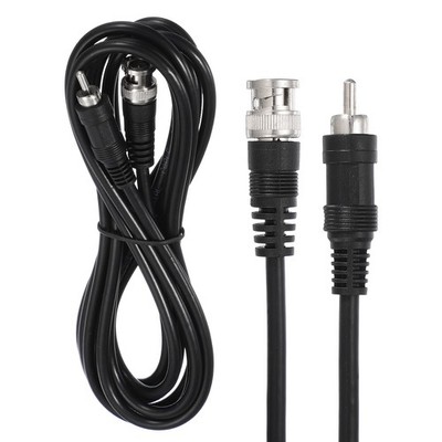 BNC Male to RCA Male Coaxial Cable 3 m 75-3 for  CCTV Camera