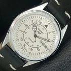 VINTAGE REFURBISHED SEIKO 5 AUTOMATIC 6309A JAPAN MENS SILVER WATCH a442265-4