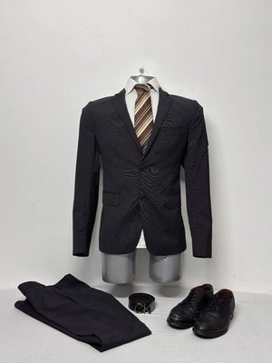 Herren Kleid Del Mare 1911 Schurwolle Kreide Größe 46.  Hochzeit