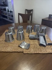 Saladmaster Food Processor Top Hopper & Crank Handle Graters Replacement Parts